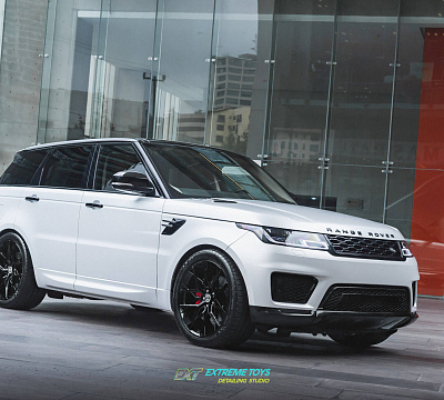 Фото дисков HRE FF10 на Land Rover Range Rover Sport II