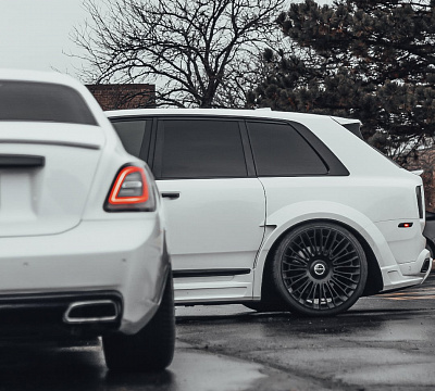 Фото дисков Brixton Forged LX01 на Rolls-Royce Cullinan