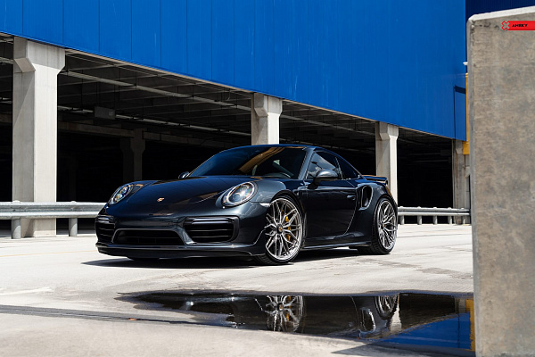 Фото дисков Anrky S1-X1 Глянцевый тонированный лак на Porsche 911 VII