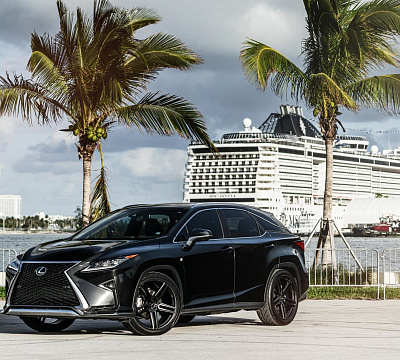 Фото дисков Vossen HF-1 на Lexus RX IV