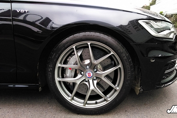Фото дисков HRE R101 Сатиновый графит на Audi A/RS 6 (C7)