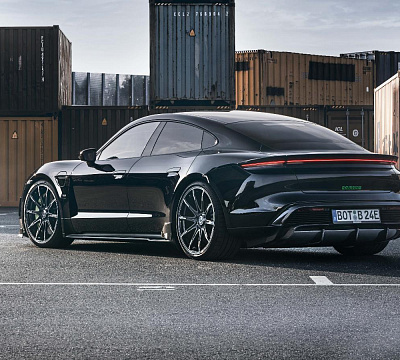 Фото дисков BRABUS Monoblock Z (Platinum Edition) на Porsche Taycan I