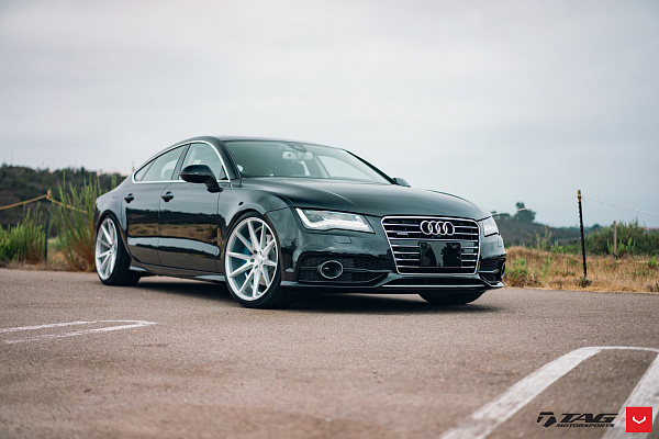 Фото дисков Vossen VFS-1 Серебро на Audi A/RS 7 (4G)