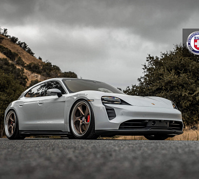Фото дисков HRE 522 на Porsche Taycan I