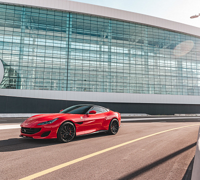 Фото дисков Vossen HF-4T на Ferrari Portofino