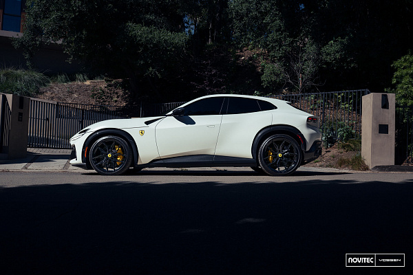 Фото дисков NOVITEC NF11 Черный глянец на Ferrari Purosangue