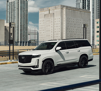 Фото дисков Vossen HF6-1 на Cadillac Escalade V