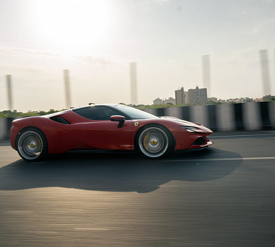 Фото дисков Vossen S21-11T на Ferrari SF90