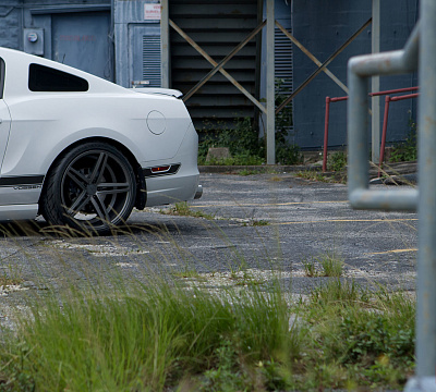 Фото дисков Vossen CV5 на Ford Mustang V