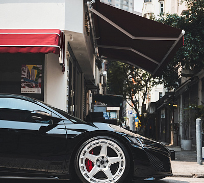 Фото дисков Brixton Forged TR05 AERO1 на Acura NSX II