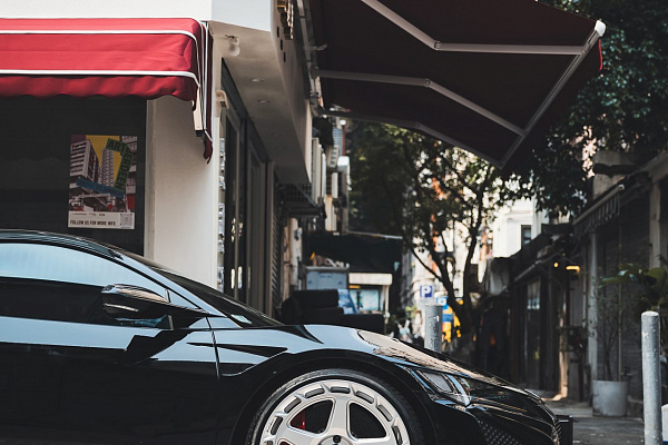 Фото дисков Brixton Forged TR05 AERO1 Сатиновый лак на Acura NSX II