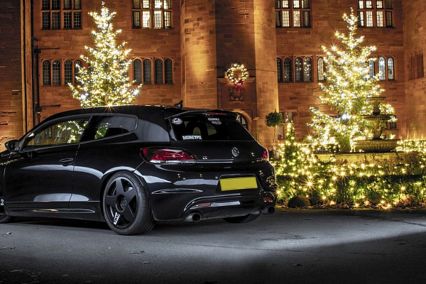 Фото дисков Bola B10 Черный матовый на Volkswagen Scirocco III
