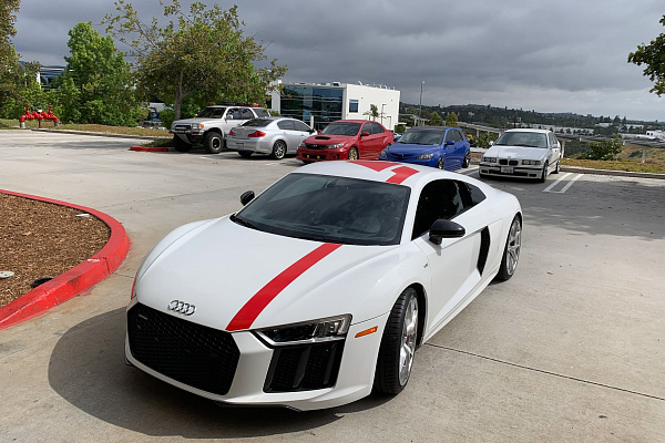 Фото дисков HRE S101 Глянцевый лак на Audi R8 (4S)