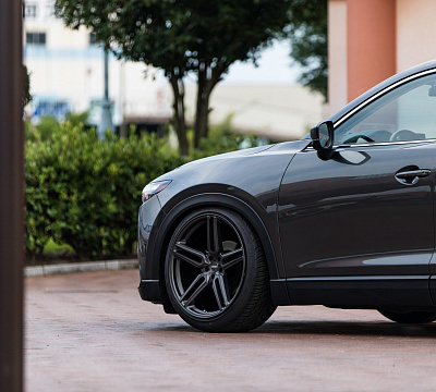 Фото дисков Vossen HF-1 на Mazda CX-9 II