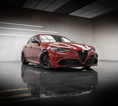 Фото дисков Vossen EVO-4R на Alfa Romeo Giulia II (952)