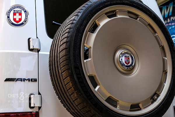 Фото дисков HRE L108M Сатиновая шампань на Mercedes-Benz G-Class III