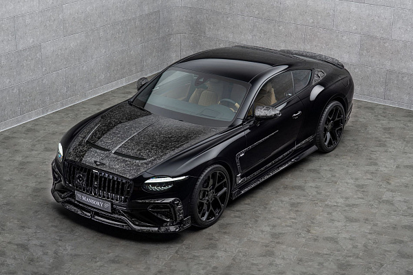 Фото дисков Mansory BY.5 Черный глянец на Bentley Continental GT IV