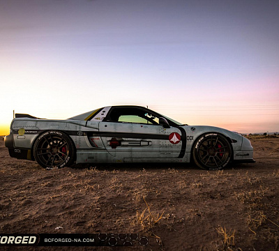 Фото дисков BC Forged HCA163 на Acura NSX I