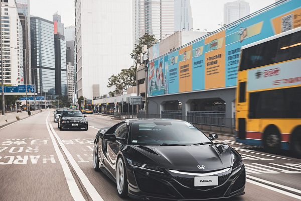 Фото дисков Brixton Forged TR05 AERO1 Сатиновый лак на Acura NSX II