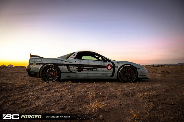 Фото дисков BC Forged HCA163 Сатиновая бронза на Acura NSX I