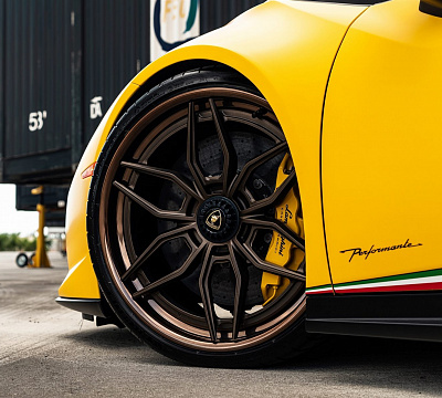 Фото дисков Anrky AN36 на Lamborghini Huracan