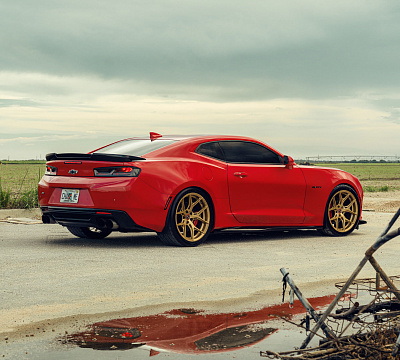 Фото дисков Vossen HF-5 на Chevrolet Camaro VI