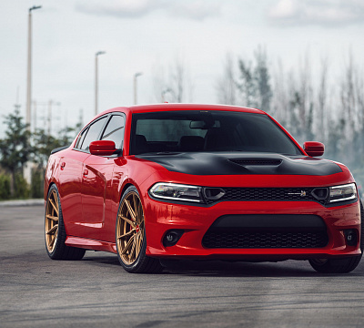 Фото дисков Vossen HF-3 на Dodge Charger VII