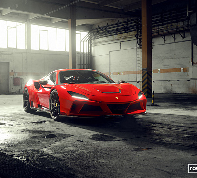 Фото дисков NOVITEC NF10 на Ferrari F8