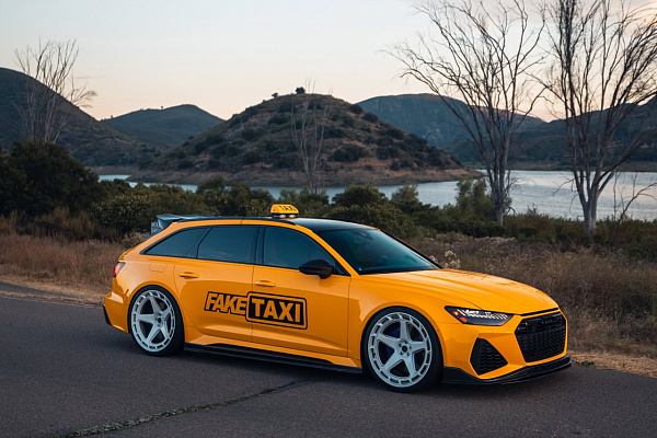 Фото дисков Brixton Forged TR05 AERO1 Белый глянец на Audi A/RS 6 (C8)