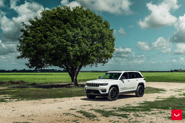 Фото дисков Vossen HF-3 Черный глянец на Jeep Grand Cherokee V