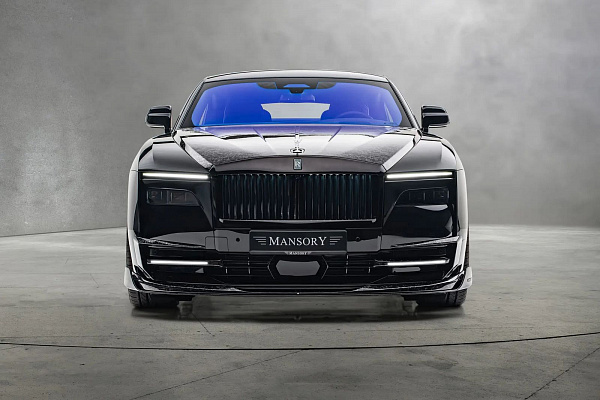 Фото дисков Mansory FD.15 Черный глянец на Rolls-Royce Spectre