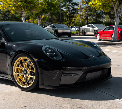Фото дисков HRE R161 Lightweight на Porsche 911 VIII