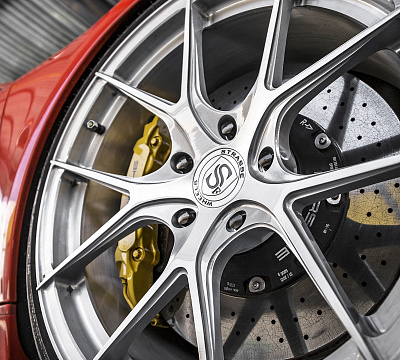 Фото дисков Strasse Wheels SM5R Deep Concave Monoblock на Porsche 911 VII