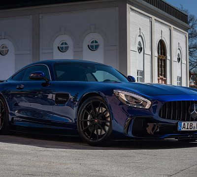 Фото дисков Vossen M-X2 на Mercedes-Benz AMG GT I