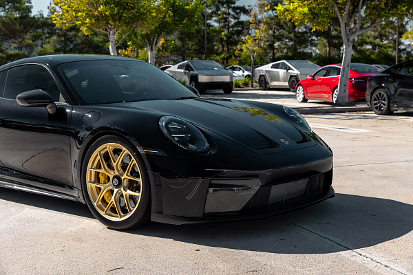 Фото дисков HRE R161 Lightweight Сатиновое золото на Porsche 911 VIII