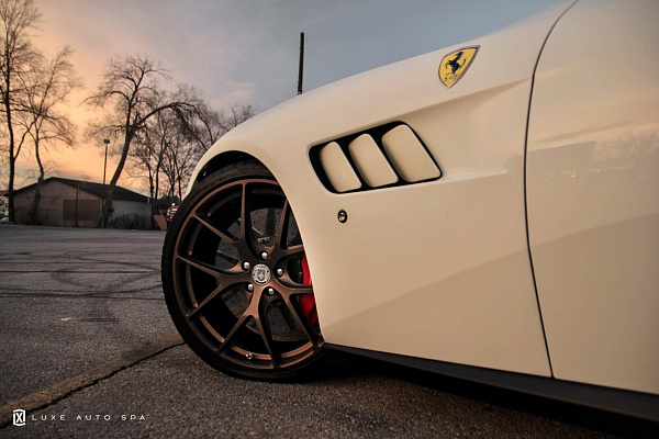 Фото дисков HRE P101 Сатиновая темная медь на Ferrari GTC4Lusso