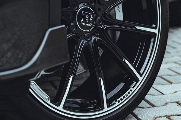 Фото дисков BRABUS Monoblock Z (Platinum Edition) Черный глянец на Mercedes-Benz GLC (X254, C254)