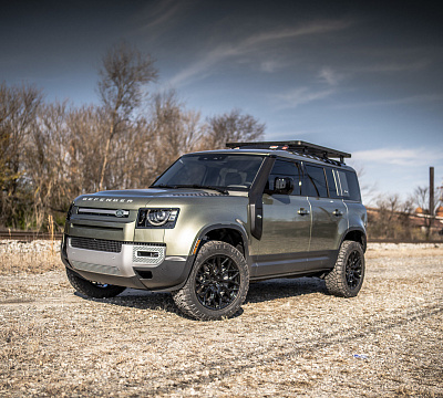 Фото дисков Vossen HF-2 на Land Rover Defender II