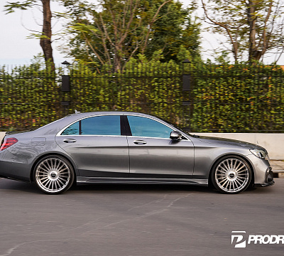 Фото дисков Vossen HF-8 на Mercedes-Benz S-Class (W222, C217)