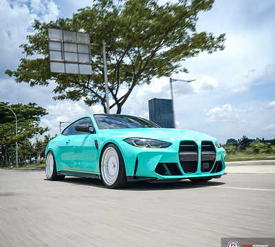 Фото дисков HRE 501 на BMW 4/M4 (G22/G82)