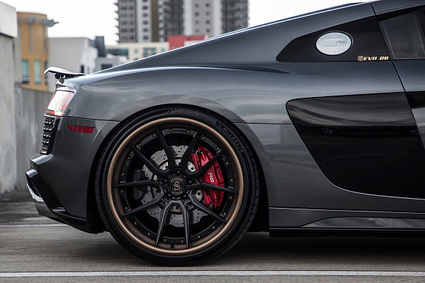 Фото дисков Strasse Wheels SV5 Deep Concave FS Другой цвет на Audi R8 (4S)