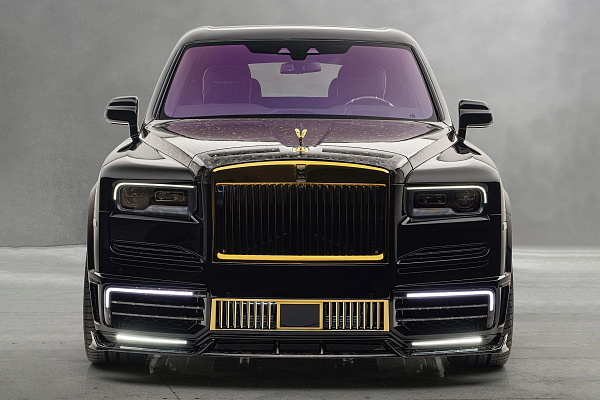 Фото дисков Mansory FD.15 Глянцевое золото на Rolls-Royce Cullinan