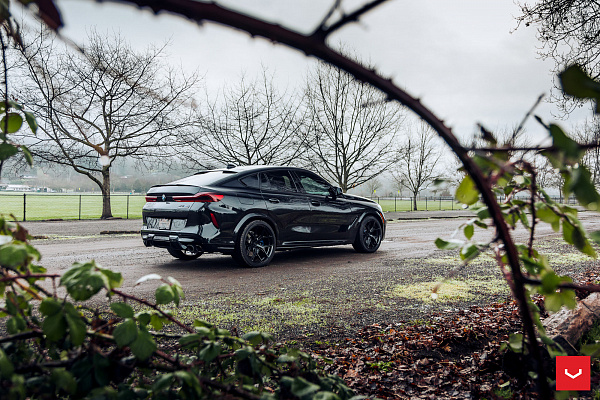 Фото дисков Vossen HF-5 Черный глянец на BMW X6/X6 M (G06/F96)