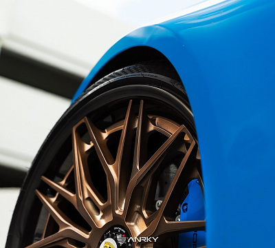 Фото дисков Anrky S3-X1 на Porsche 911 VIII