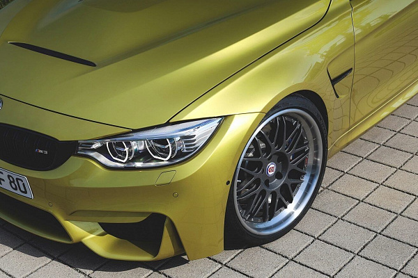 Фото дисков HRE C100 Матовый графит на BMW 3/M3 (F3x/F80)