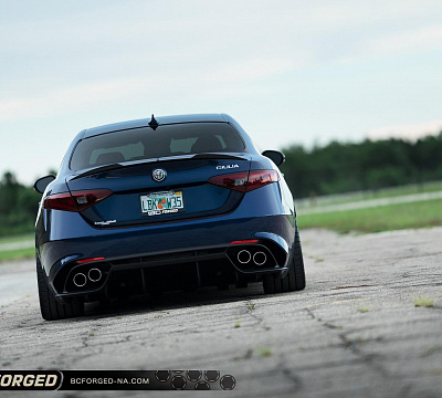 Фото дисков BC Forged HCA381 на Alfa Romeo Giulia II (952)