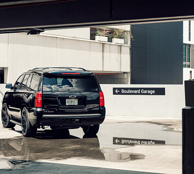 Фото дисков Vossen HF6-2 на Chevrolet Tahoe IV