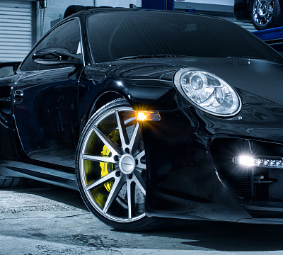 Фото дисков Vossen VFS-1 на Porsche 911 VI