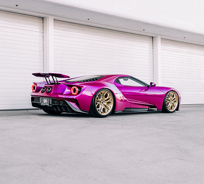 Фото дисков Brixton Forged PF14 R / RS на Ford GT II