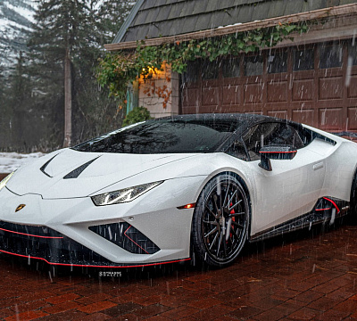 Фото дисков Strasse Wheels SV15T Deep Concave FS на Lamborghini Huracan